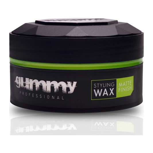 Gummy Professional Styling Wax Matte Finish 150ml tub for firm hold and a natural matte look