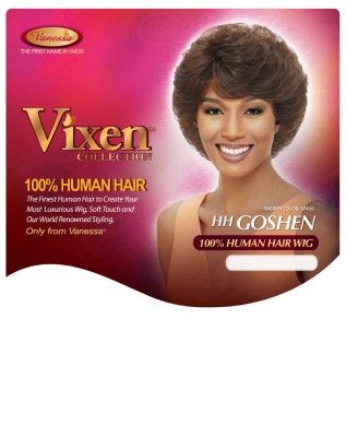 Vanessa Vixen Collection 100% Human Hair Wig, Style HH Goshen Success