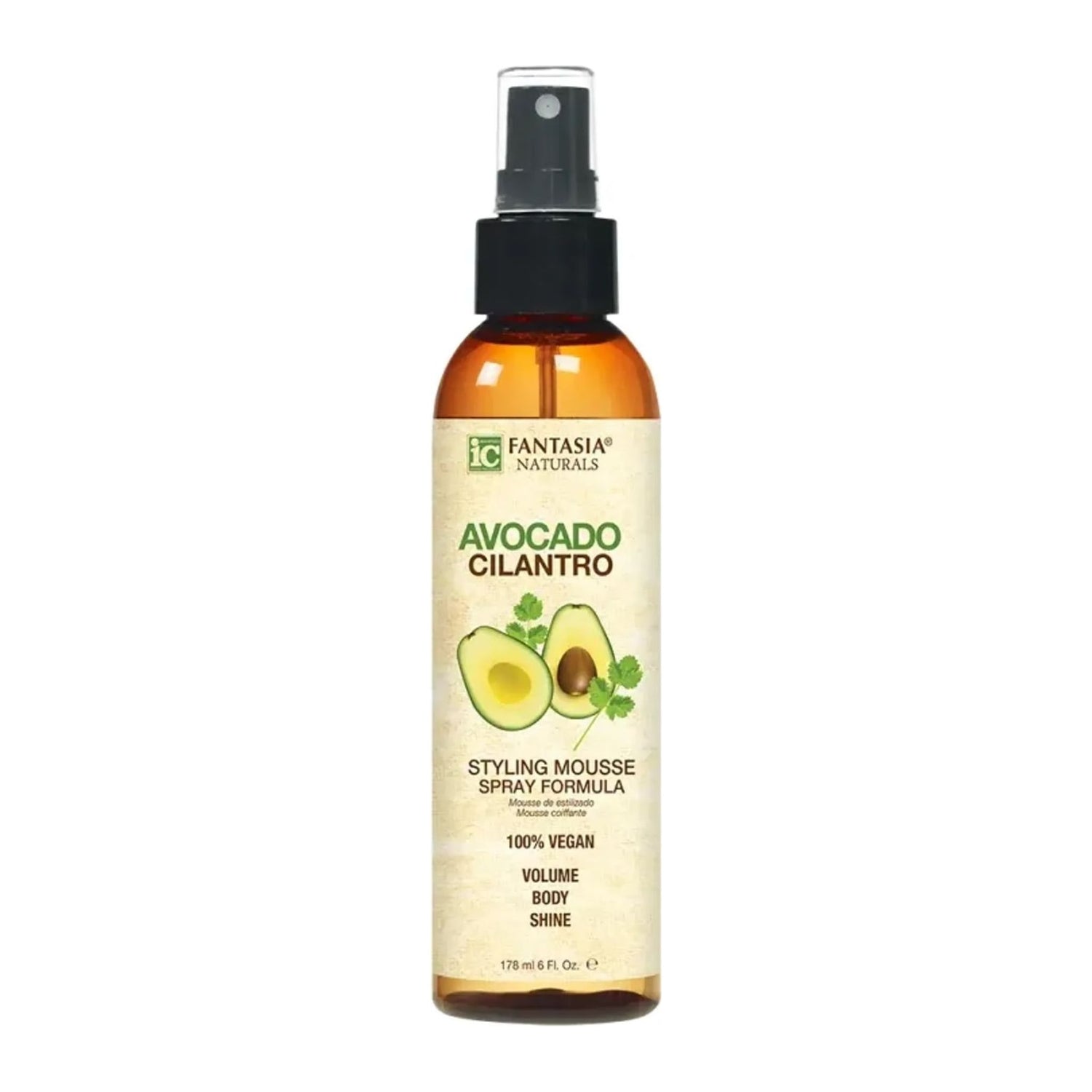 IC Fantasia Avocado Cilantro Maximum Hold Styling Gel 20oz bottle
