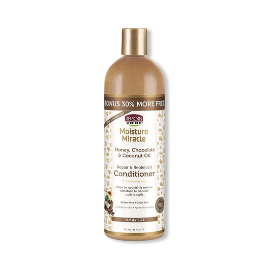 African Pride Moisture Honey, Chocolate & Coconut Oil Conditioner - 473ml