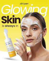 Afri Pure Brightening Face Cleanser Vita C + Turmeric 150ml
