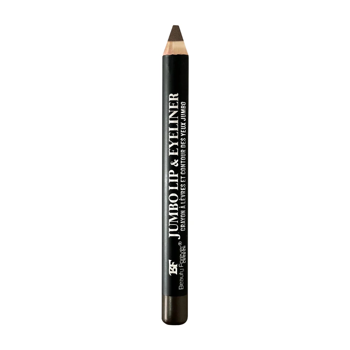 Beauty Forever Jumbo Lip Liner & Eyeliner Pencil with Sharpener, Long lasting Creamy Formula