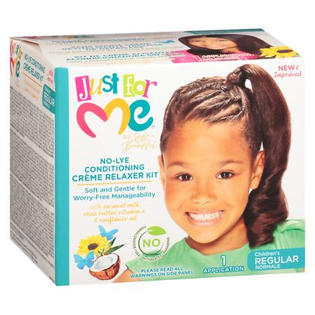 Just For Me Conditioning Creme Relaxer Kit Regular & Super