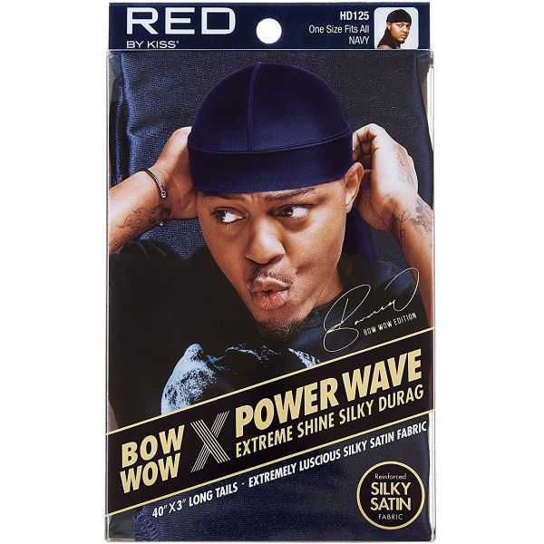 Red By Kiss Bow Wow X Power Wave Extreme Shine Silky Durag