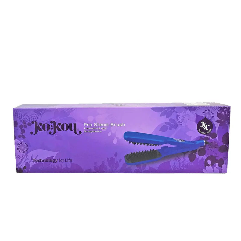 KoKou Pro Steam Brush Professional Hair Straighteners