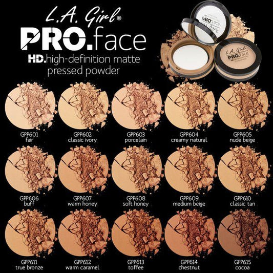 L.A. GIRL Pro Face HD High Definition Matte Pressed Powder 7g