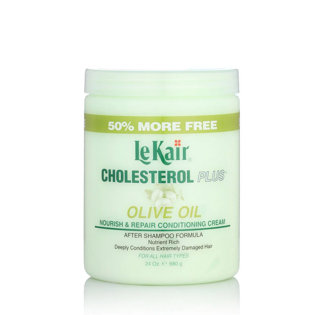 Lekair Cholesterol Plus Jamaican Black Castor Oil Deep Treatment Cream 680g jar