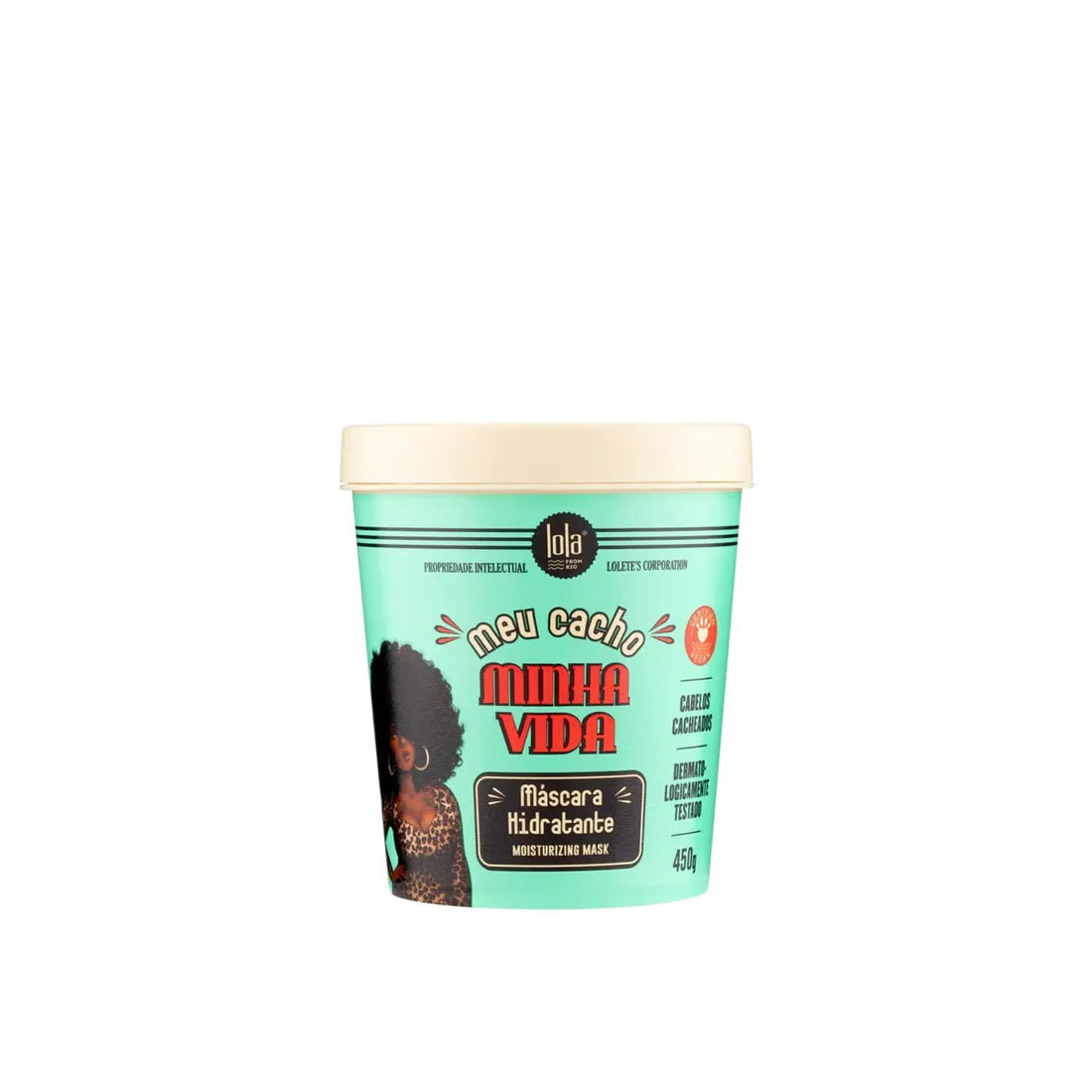Lola From Rio Meu Cacho Minha Vida Moisturizing Hair Mask 15.22oz