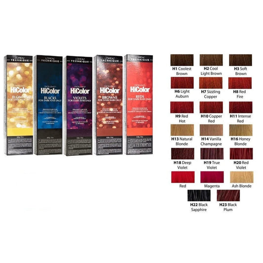 L'Oréal Technique Excellence HiColor permanent hair colour 1.74oz