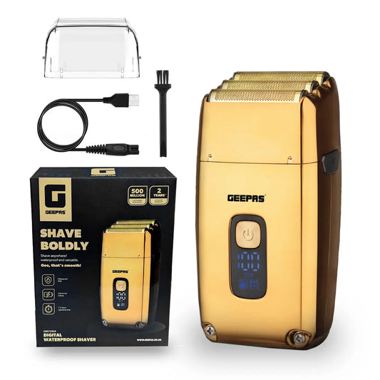 Geepas Foil Shaver Waterproof Electric Razor for Men