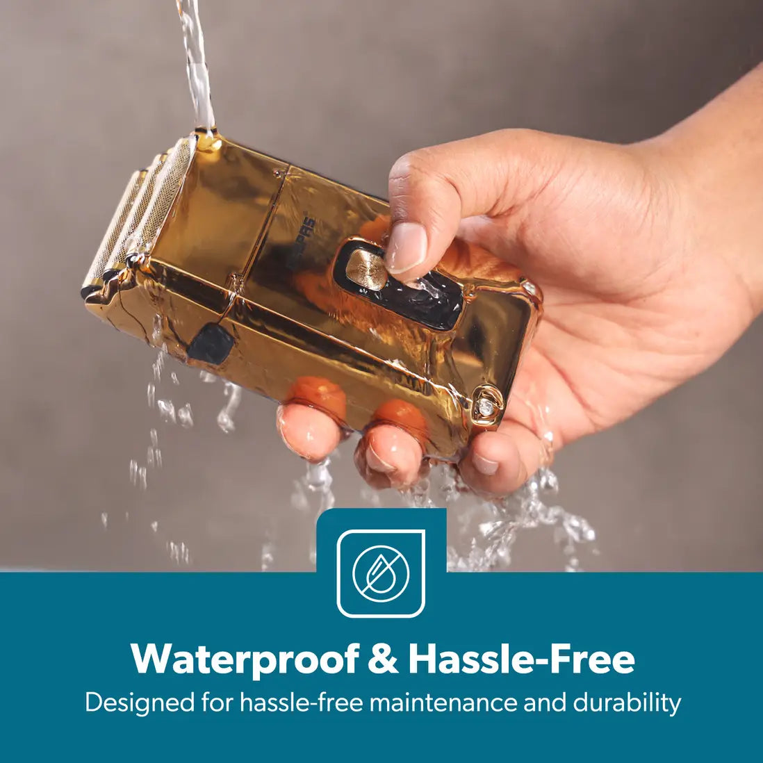 Geepas Foil Shaver Waterproof Electric Razor for Men