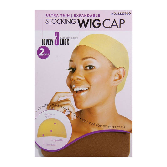 Magic Collection blonde stocking wig cap #2225BLO in its pack