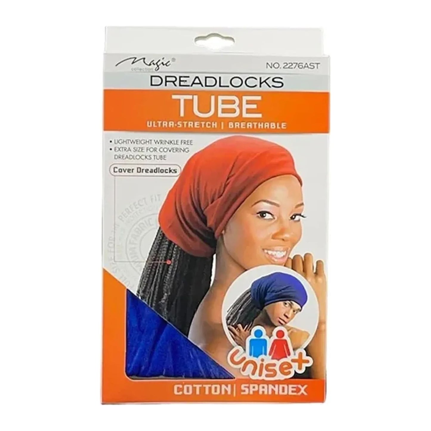 Magic Collection unisex stretch dreadlocks tube for locs, braids and twists