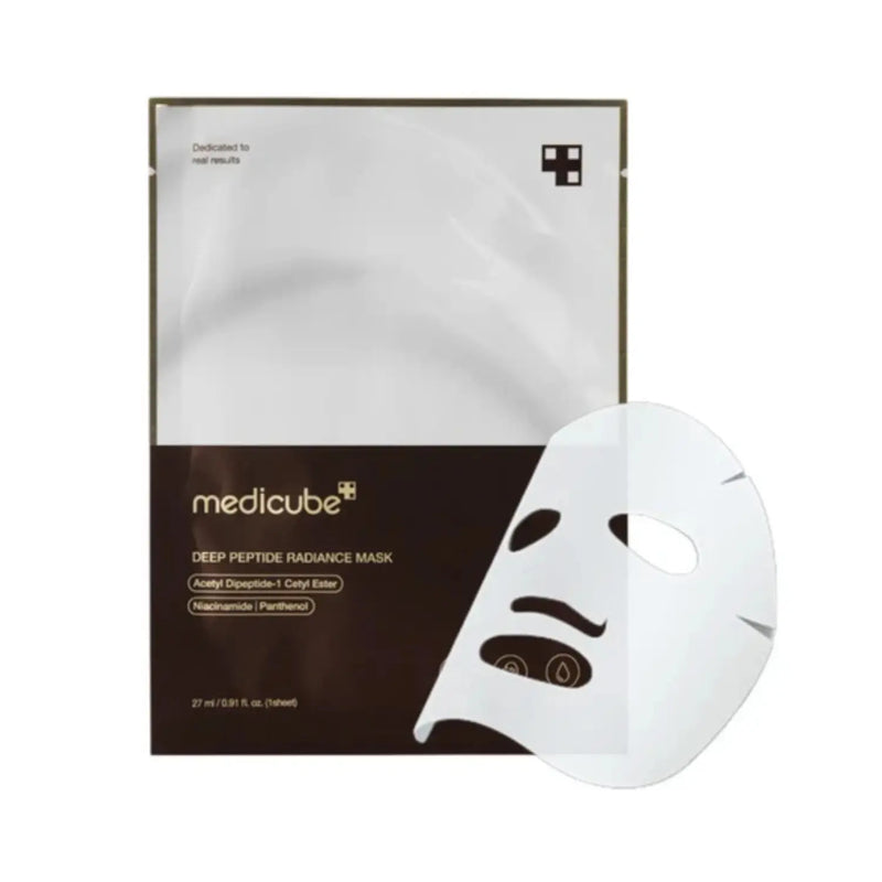 Medicube Deep Peptide Radiance Mask single sheet mask 20g