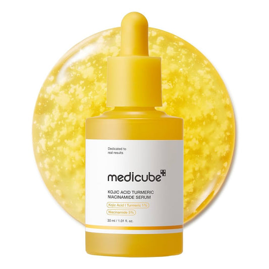 Medicube Kojic Acid Turmeric Niacinamide Serum 30ml dropper bottle