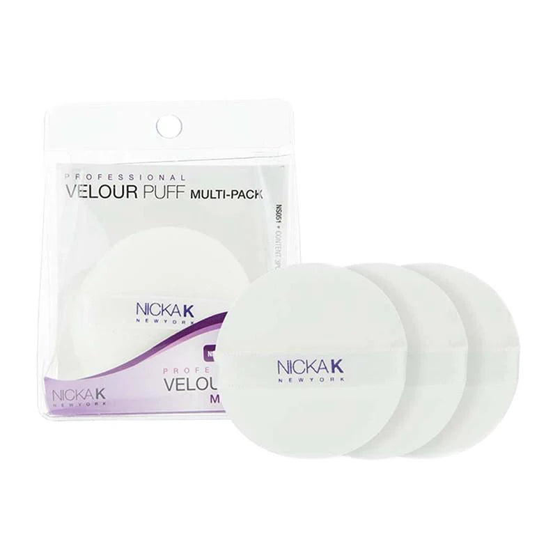 Makeup Sponge #Ns051 Velour Puff Multi-Pack