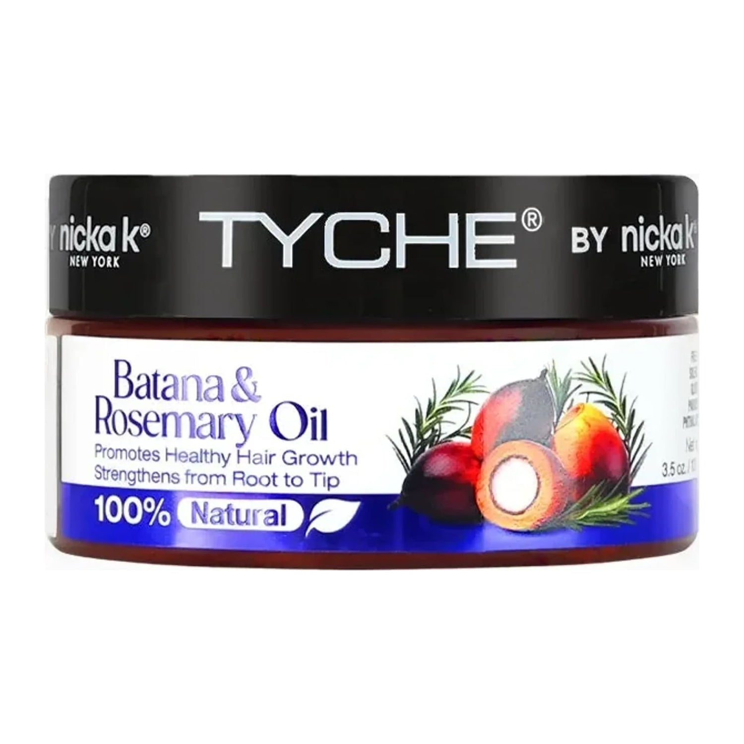 Nicka K New York Tyche 100% Natural Batana & Rosemary Oil Balm 100g for hair and scalp