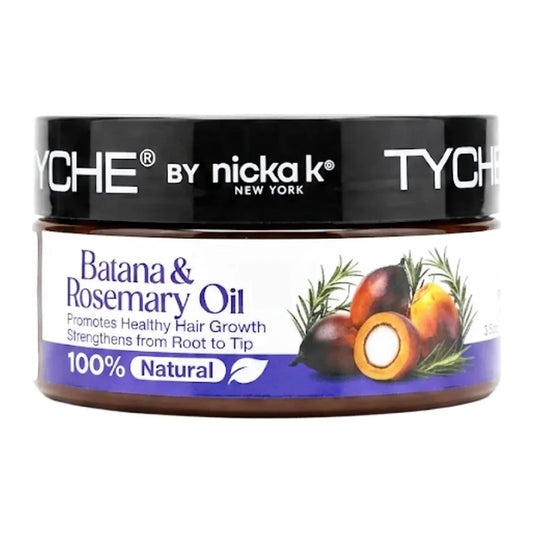 Tyche 100% Natural Batana and Rosemary Oil balm for hair and scalp, 3.5oz, by Nicka K New York