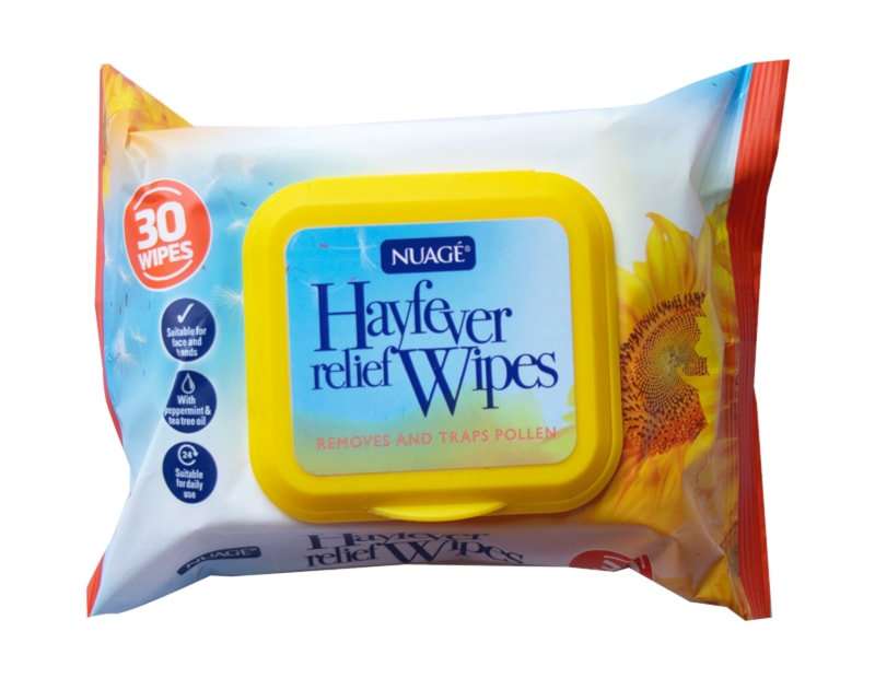 Nuage Hayfever Relief Wipes 30 Pack