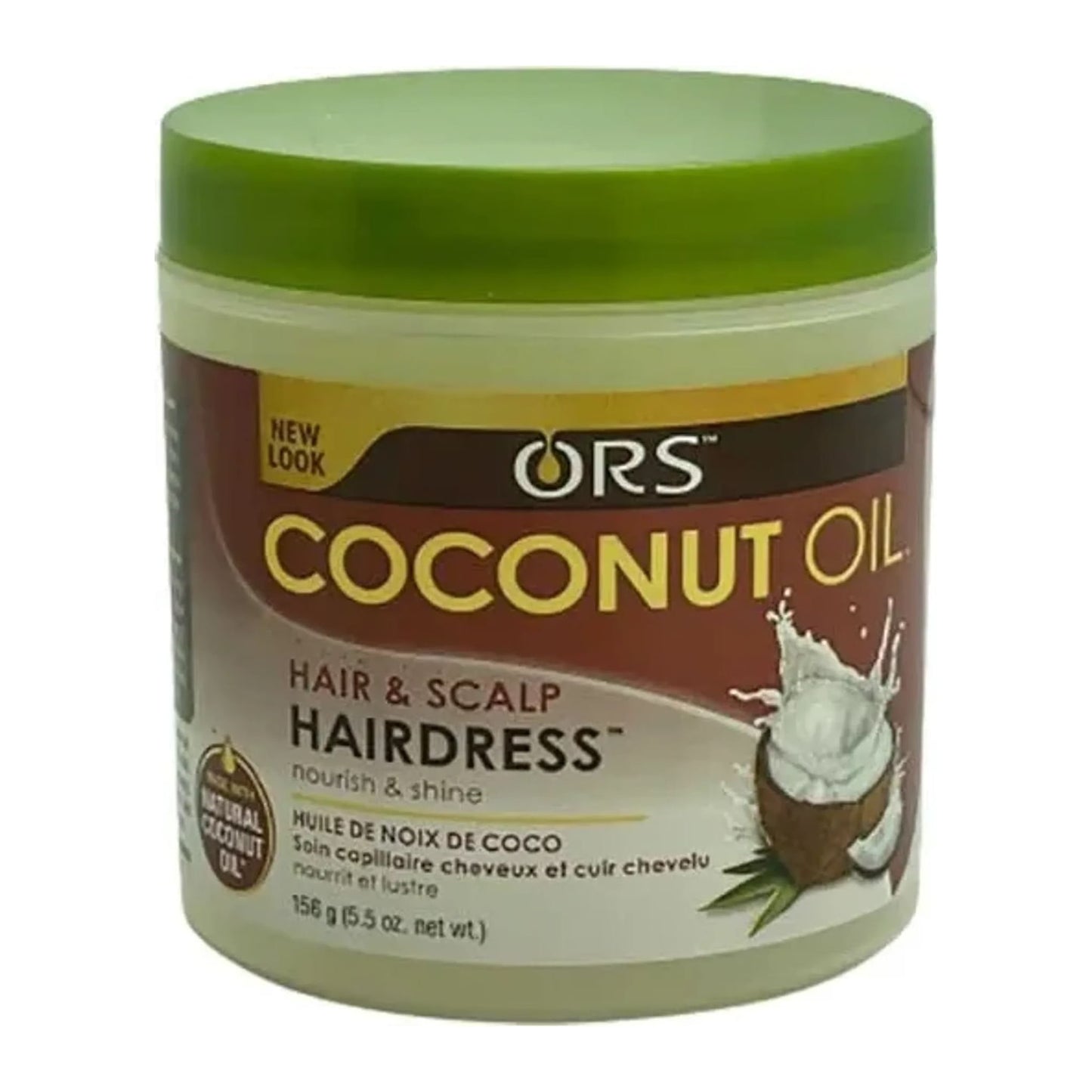 Organic Root Stimulator Coconut Oil Hair & Scalp Hairdress 156g jar