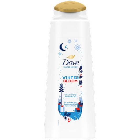 Dove Winter Bloom Limited Edition Rose And Sandalwood Shampoo 400ml