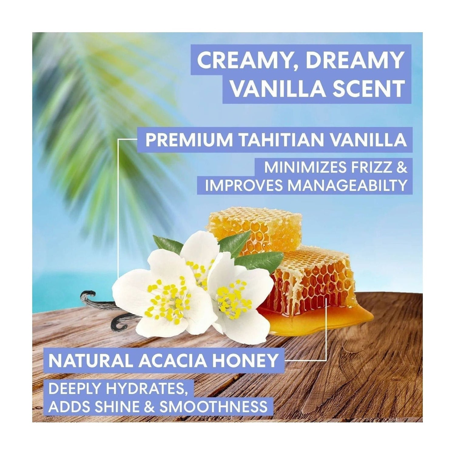 Palmer's Tahitian Vanilla Rinse-Out Conditioner 313ml bottle for dry, natural and relaxed hair