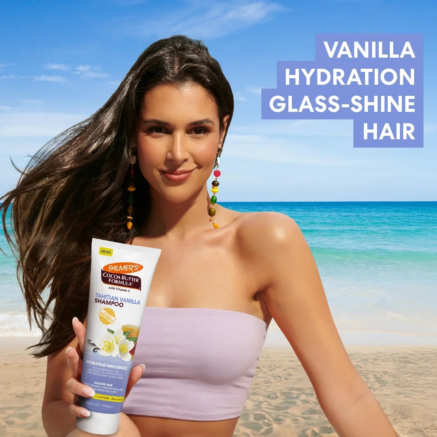 Palmers Tahitian Vanilla Shampoo 313ml benefits
