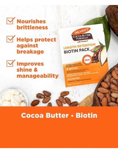 Palmers Cocoa Butter Formula Length Retention Biotin Pack