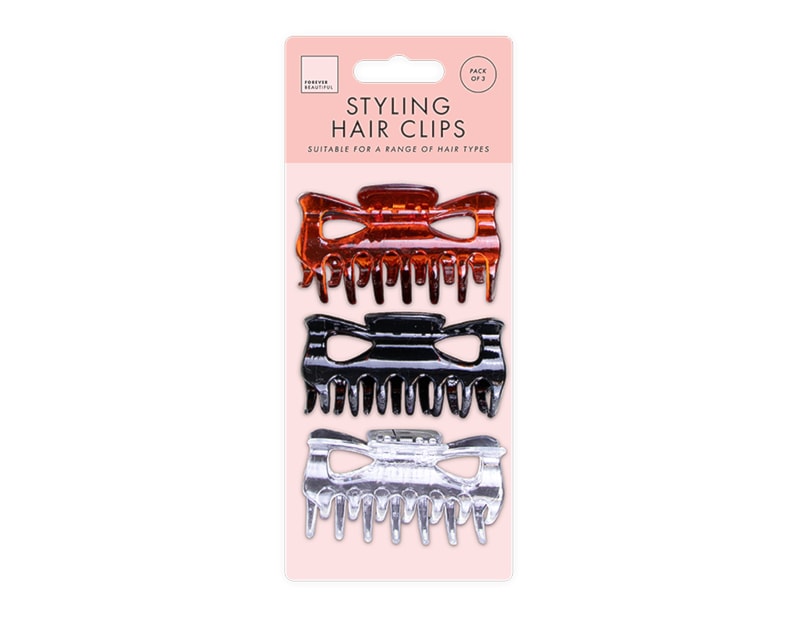 Hair Claw Clips 3pk