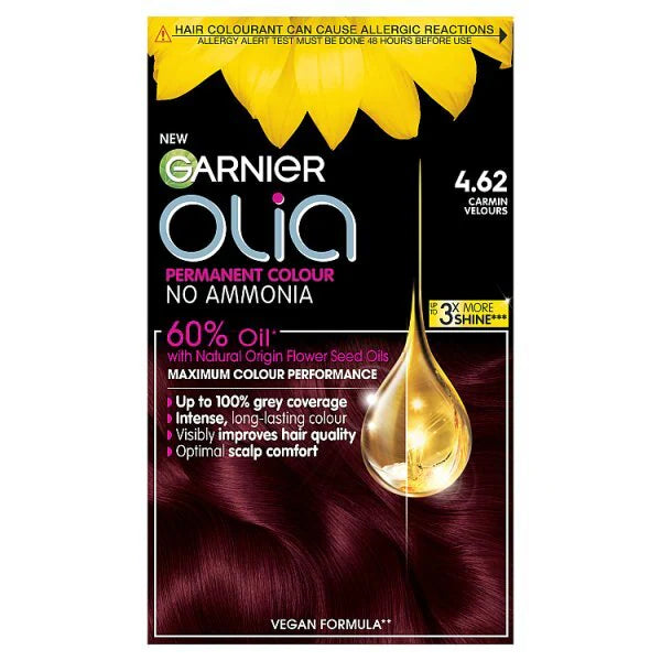 Garnier OLIA Permanent Hair Dye Colour Cream Different Shades Ammonia Free