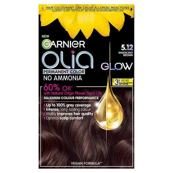 Garnier OLIA Permanent Hair Dye Colour Cream Different Shades Ammonia Free
