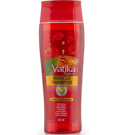 Dabur Vatika Naturals Hibiscus Shampoo 425ml - product detail | CC Hair & Beauty