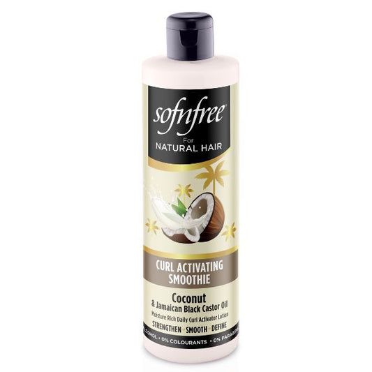 SofnFree Curl Activating Smoothie Coconut & Jamaican Black Castor Oil 350ml