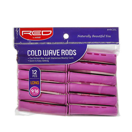 Red By Kiss Cold Wave Rods 9/16" 12pcs Long