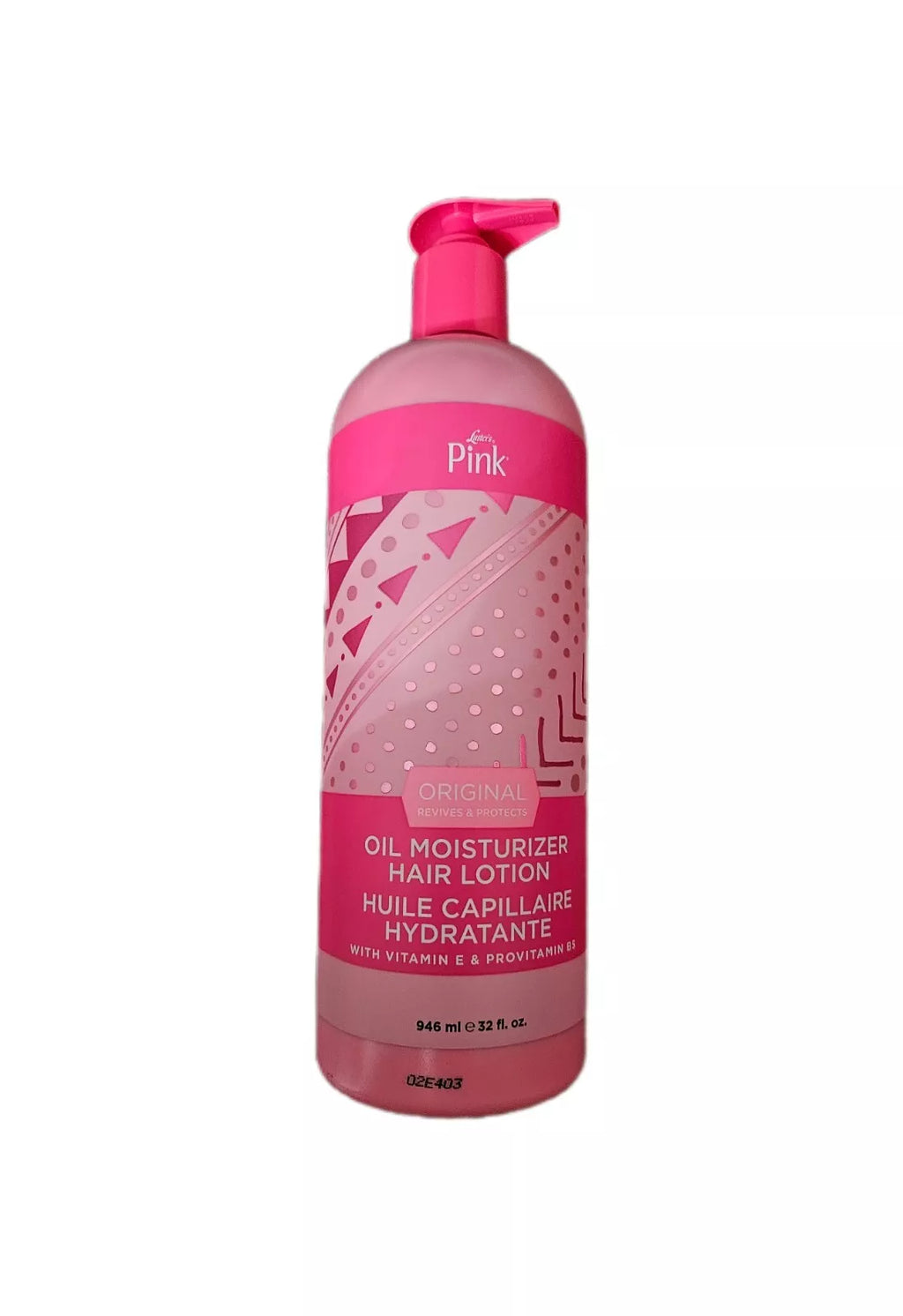 Lusters Pink Original Oil Moisturizer Hair Lotion 32Oz.