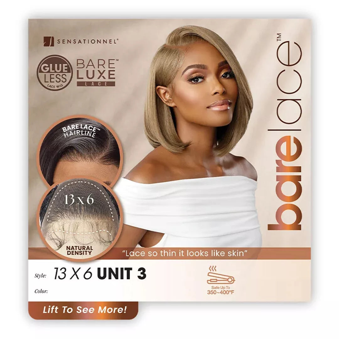 Sensationnel Bare Lace Glueless Lace 13x6 Wigs - Unit 3