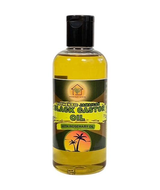 Natural Health Harmony Authentic Jamaican Black Castor Oil With Rosemary 250ml