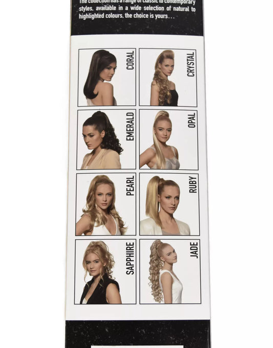 Secrets By Hairaisers Instant Glamour Ready To Wear Ponytails 24" - Jade