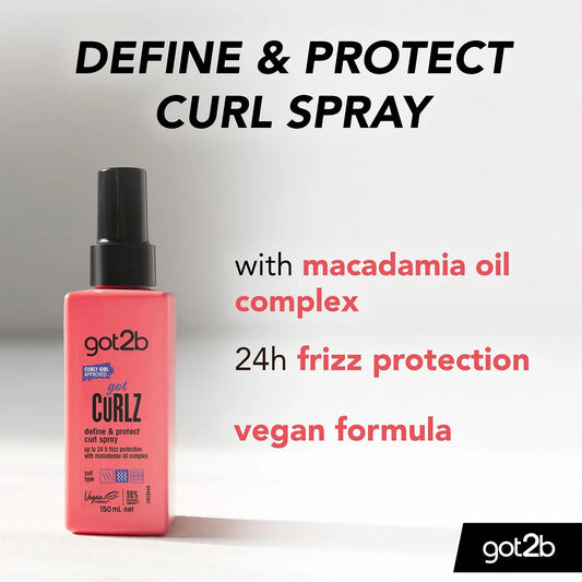 Got2b Got curlz Define & Protect Curl Spray 150ml