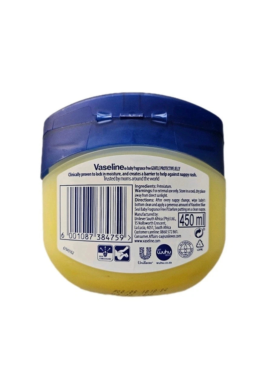 Vaseline Blueseal Baby Fragrance-free Gently Protective Jelly