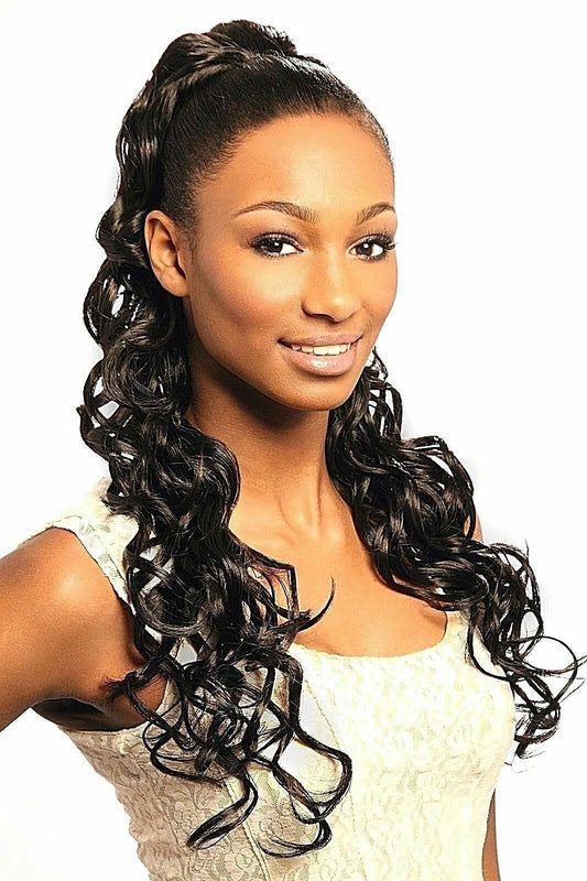 Cherish Drawstring Synthetic Ponytail - Italian Girl "