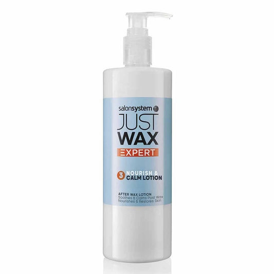Salon System Just Wax Expert Nourish & Calm Lotion 500ml | CC Hair and Beauty Leeds