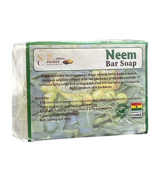 The Shea Cocoa Project Neem Bar Soap 200g