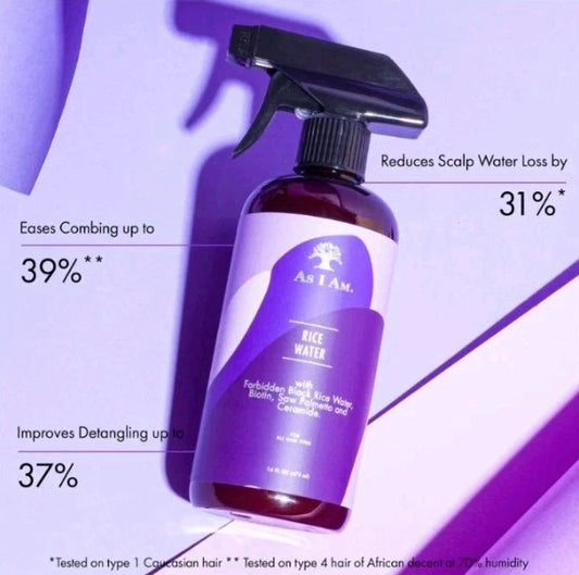 As I Am Rice Water Strengthening Hair Spray 475 ml
