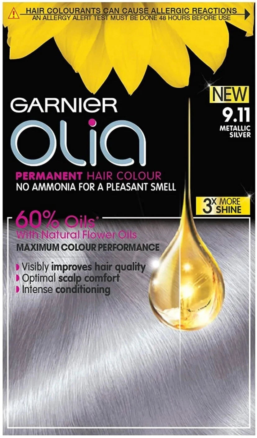 Garnier OLIA Permanent Hair Dye Colour Cream Different Shades Ammonia Free