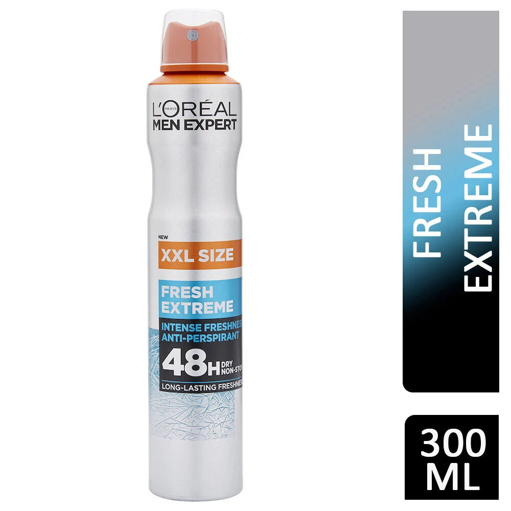 L'oreal Men Expert for Men Fresh Extreme 48H Deodurant Spray XXL -300ml