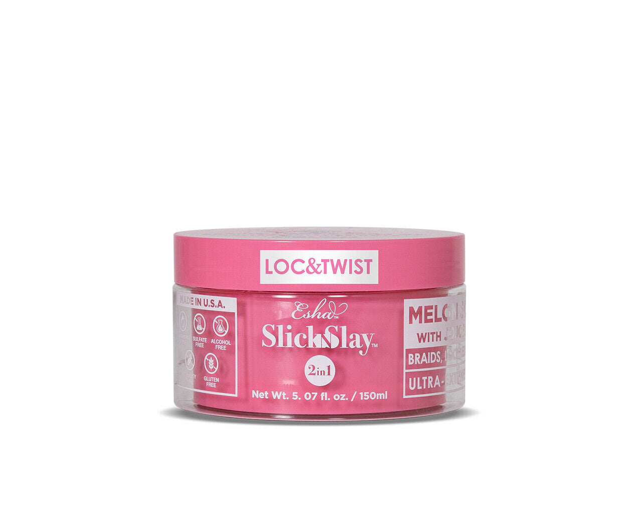 Esha Slick N Slay 2-IN-1 Braid & Edge Gel - Melon Scent