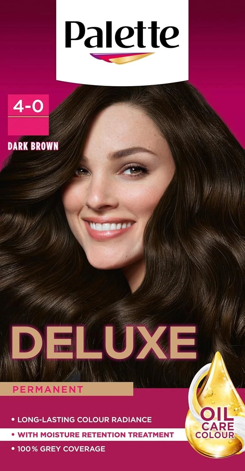 Palette Deluxe Creme Colouration Black Hair Dye