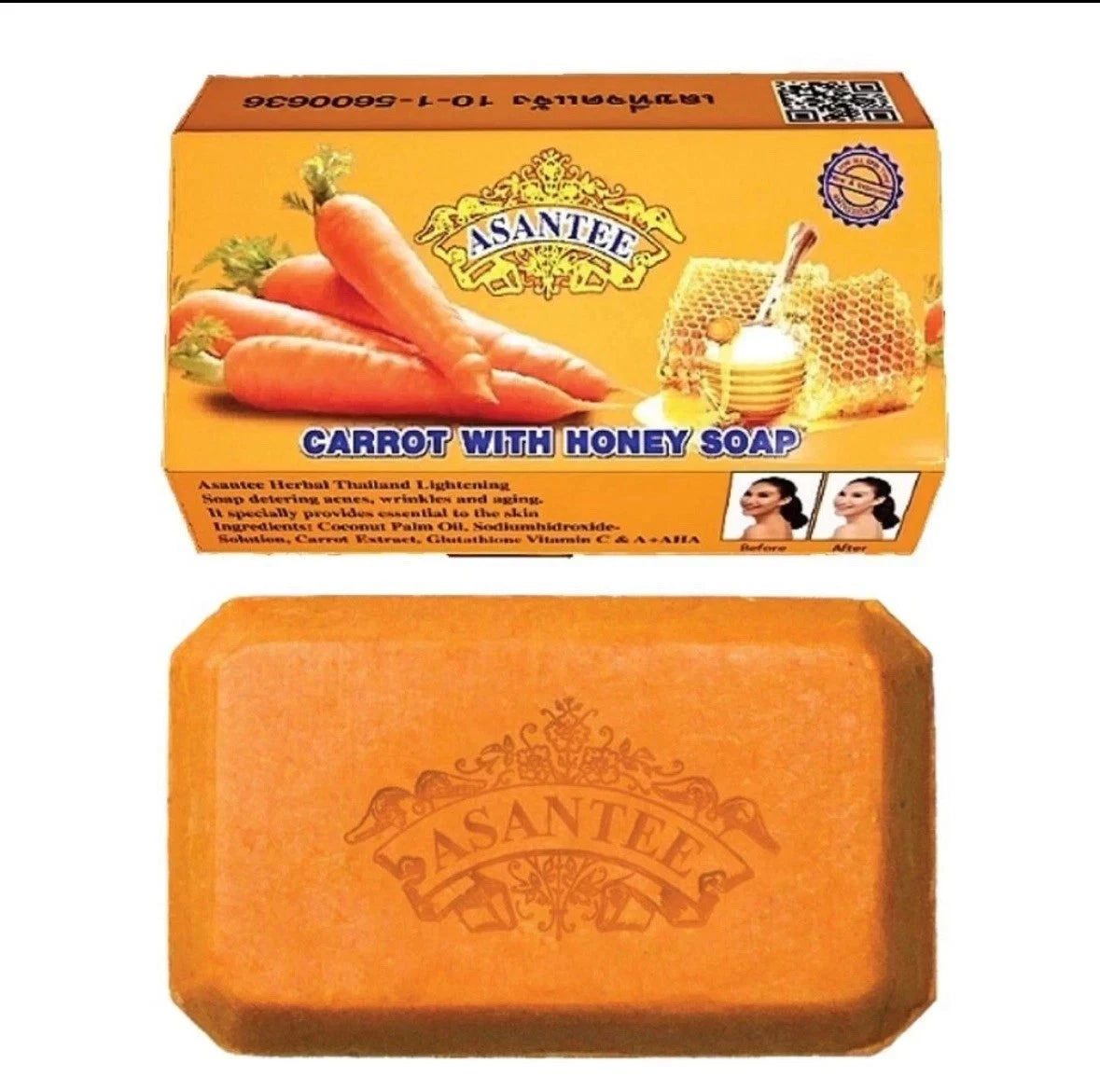 Asantee Carambola With Honey Soap 125g