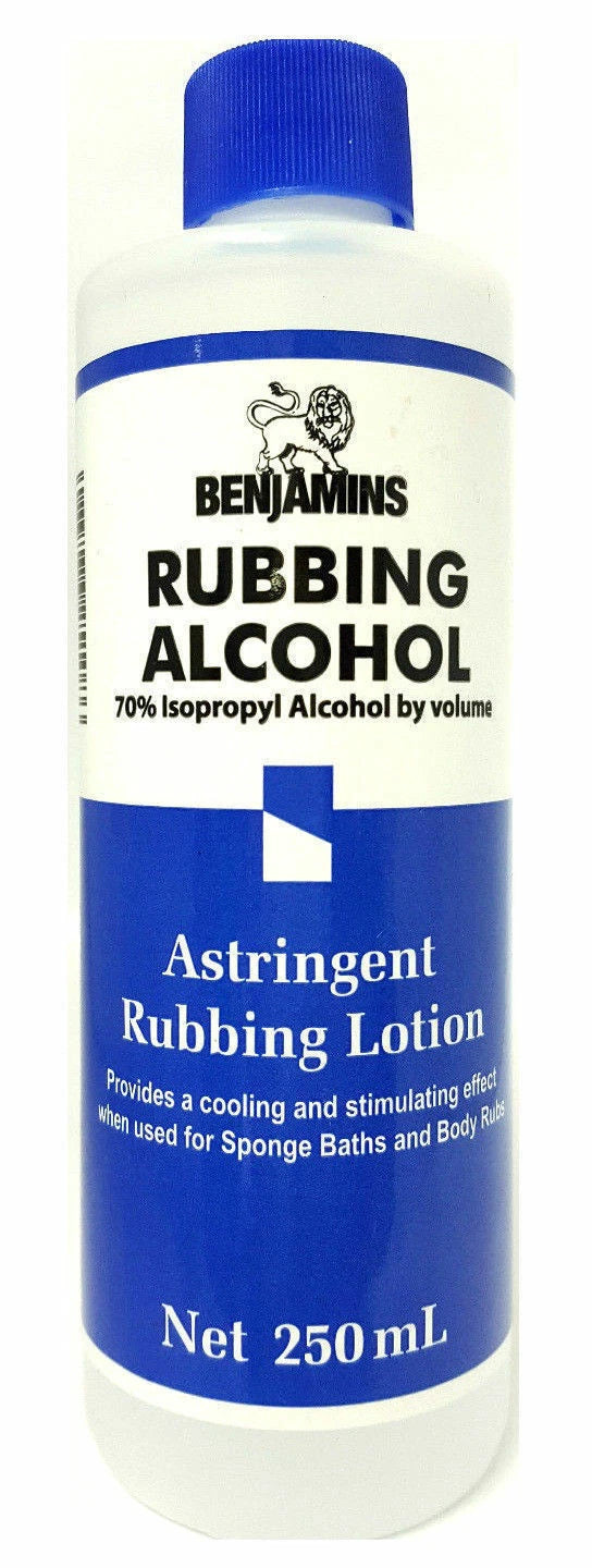 Benjamins Rubbing Alcohol Astringent Rubbing Lotion